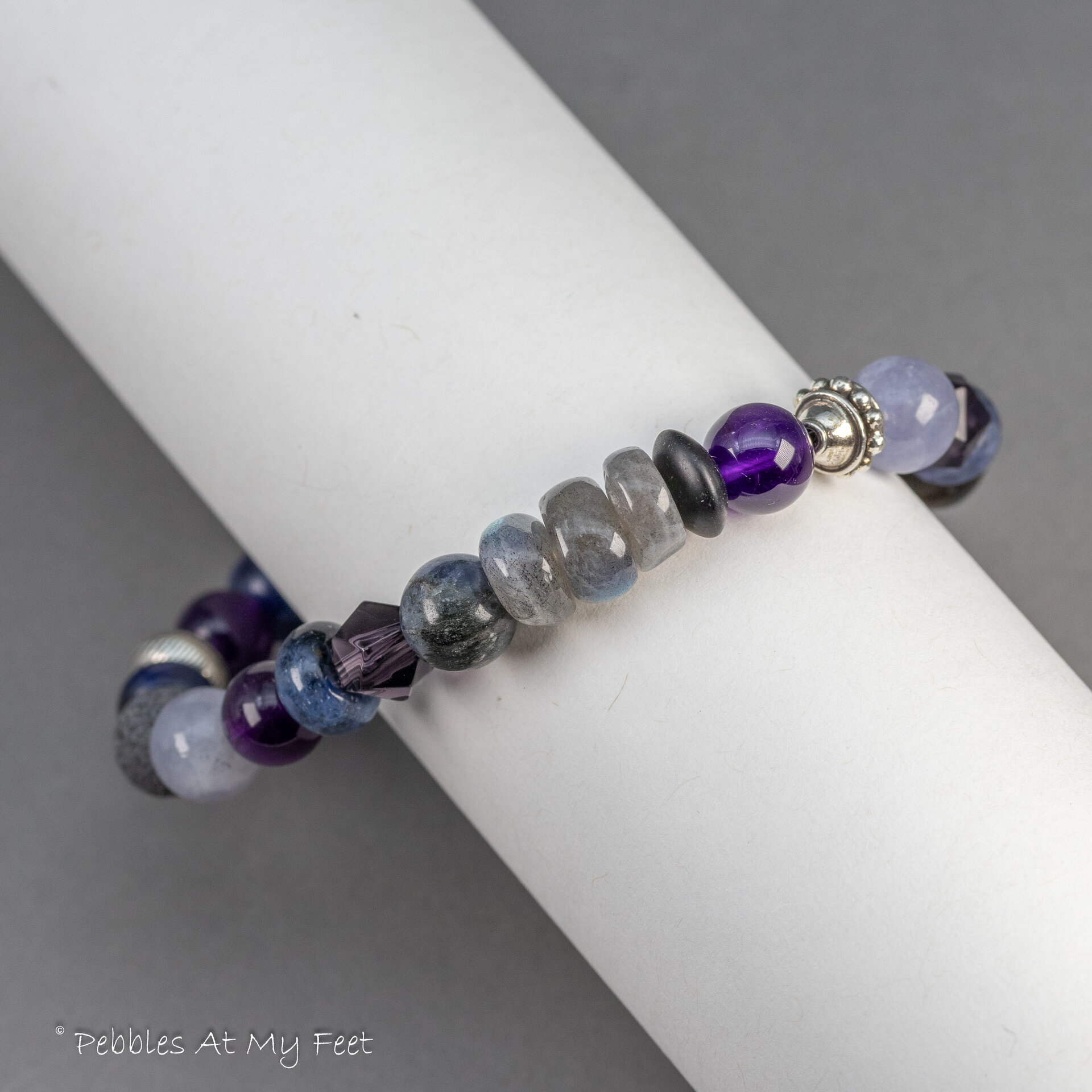 RESERVED LISTING for BR Night Sky Colors Gemstone Stretch Bracelet
