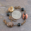 Small woman's Bracelet in Natural Stones