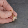 Citrine Pebble Earrings are 1.25 inch Long