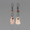 Natural Stone Dangle Earrings with Colorado Found Stones
