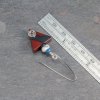 Geometric Earrings Measure 2-inches Long