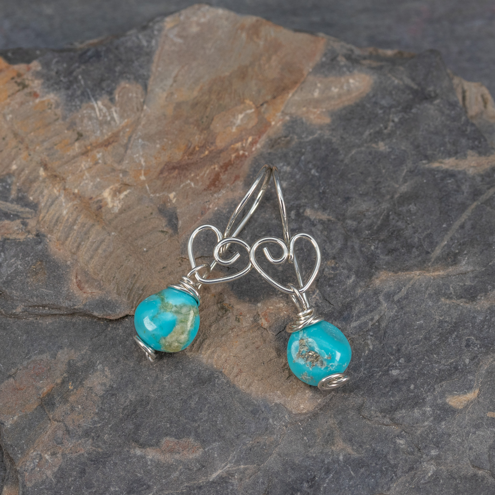 Barse Sterling Silver and Genuine Turquoise Drop Earrings | Dillard's