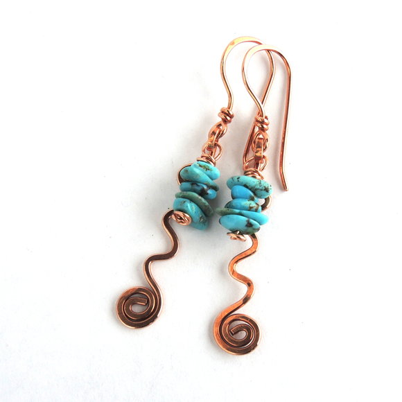 Whirlpool and Ripple Earrings