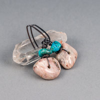 Colorado Tumbled Stone Earrings