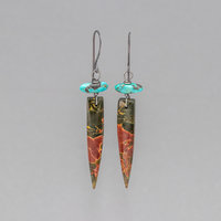 Stone Dagger Earrings