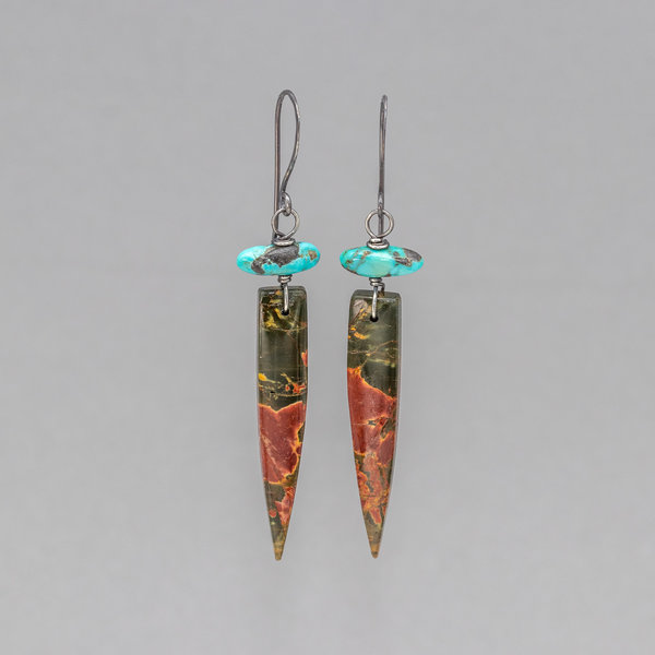 Stone Dagger Earrings