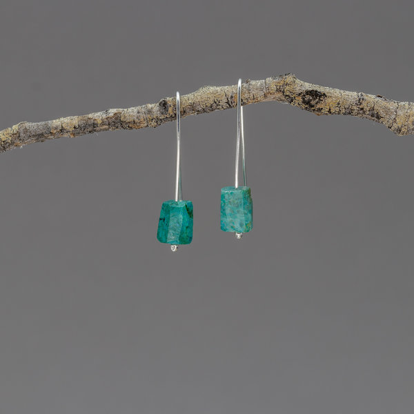 Chrysocolla Drop Earrings